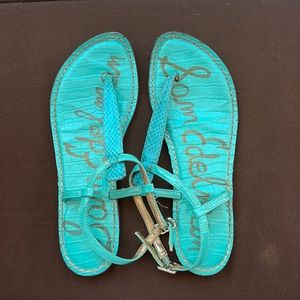 Sam Edelman Gigi Sandals - turquoise (7)